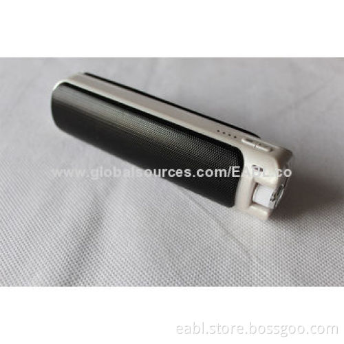 Universal Bluetooth Speaker Power Bank for iPhone, with ABS Housing, 2,500mAh CapacityNew